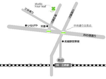 studio Four-leafの地図